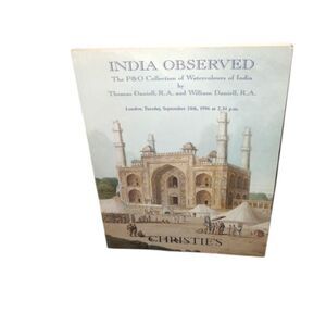 Christies September 1996 India Observed Thomas Daniell & William Daniell